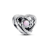 Pandora Moments Openwork Mom & Heart hela, hopea, 793233C01
