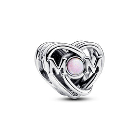 Pandora Moments Openwork Mom & Heart hela, hopea, 793233C01