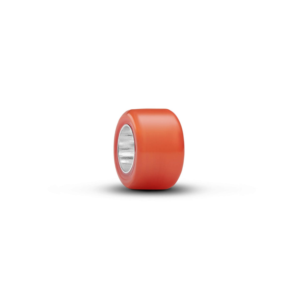 Pandora Moments Orange Murano Glass Mini hela, hopea  794773C04