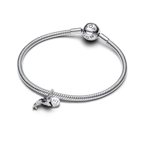 Pandora Moments Orca lukkopala, hopeaa, 794683C01