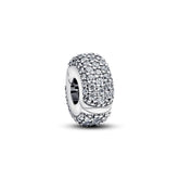 Pandora Moments Pavé lukkopala, hopea, 794032C01