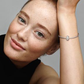 Pandora Moments Pave lukkopala, hopea, 798422C01