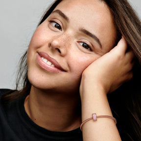 Pandora Moments Pink Pavé lukkopala, ruusukullattu, 781817PCZ