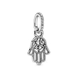 Pandora Moments Protective Hamsa Hand hela, hopea, 799144C00