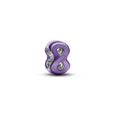 Pandora Moments Purple Infinity Mini hela, hopeaa, 794909C01