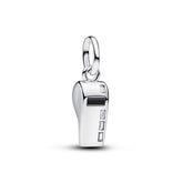Pandora Moments Referee Whistle hela, hopeaa, 794713C01