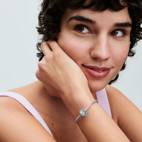 Pandora Moments Snake Chain Slider rannekoru, hopea, 599652C01-2