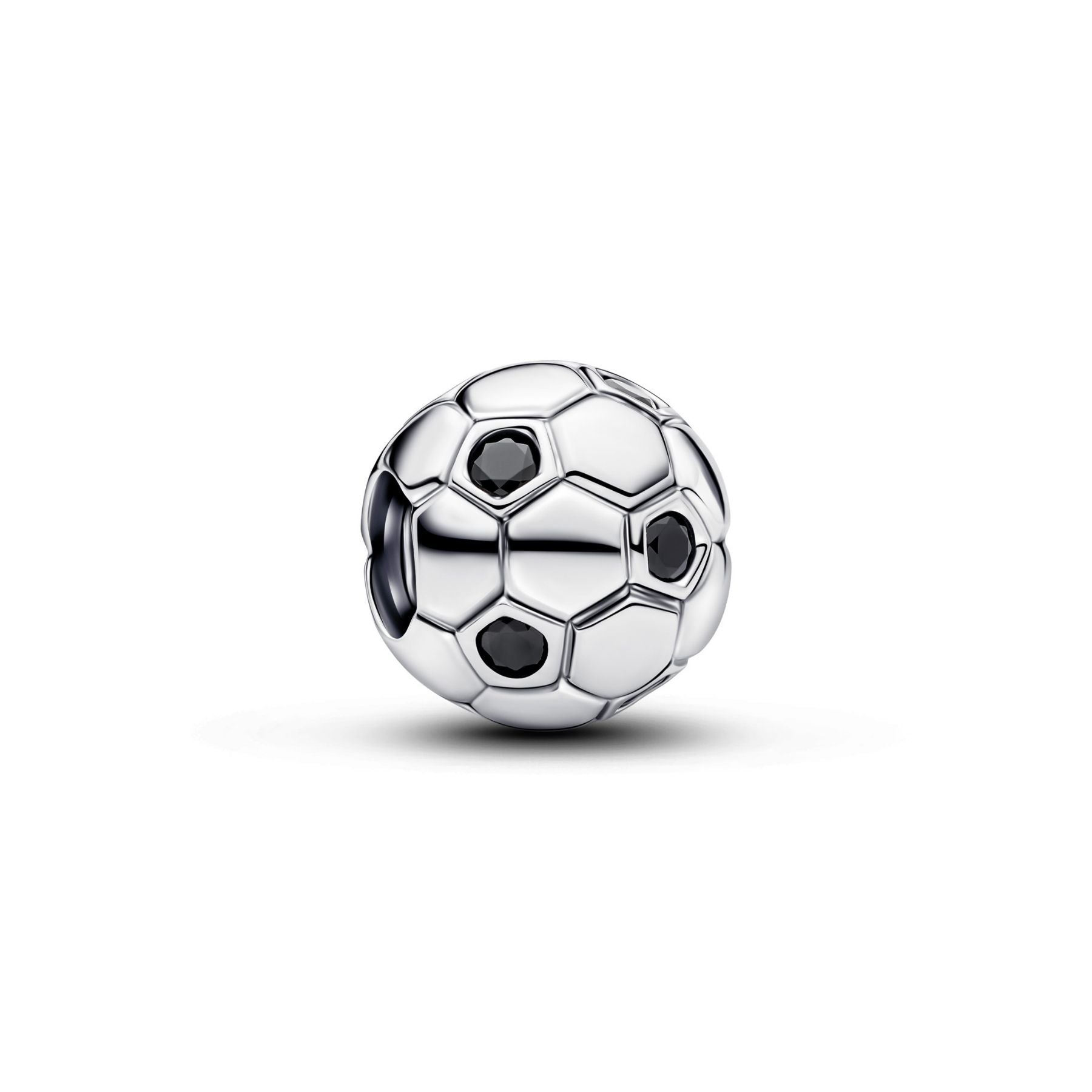 Pandora Moments Soccer Ball hela, hopeaa, 794710C01
