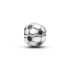 Pandora Moments Soccer Ball hela, hopeaa, 794710C01