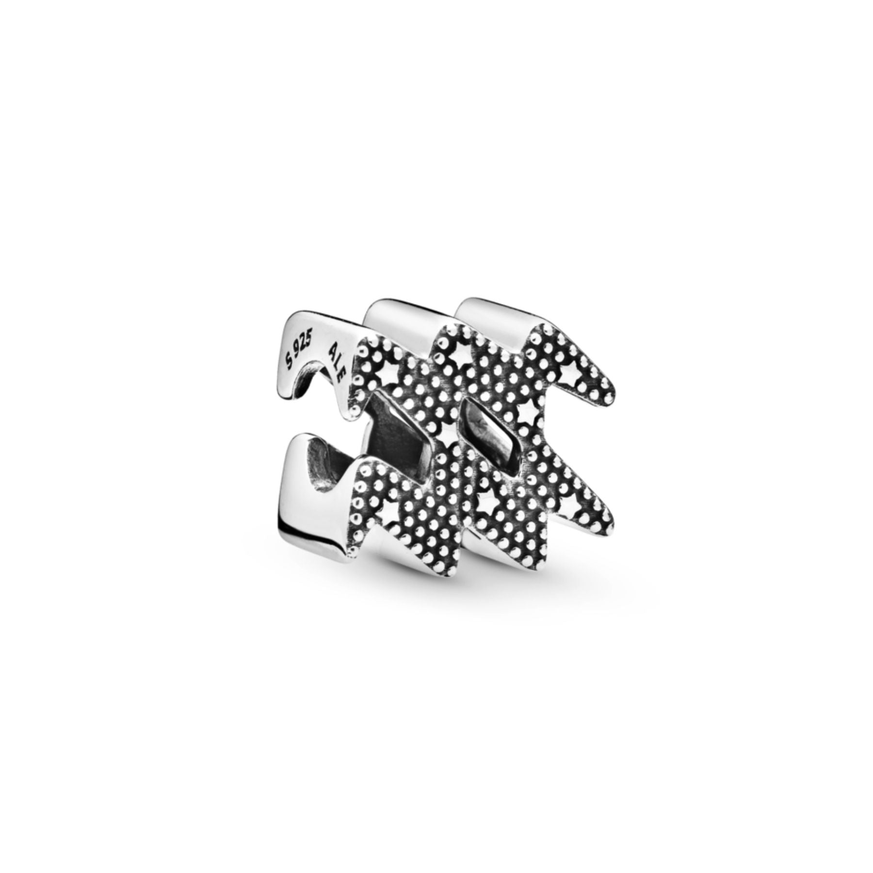 Pandora Moments Sparkling Aquarius Zodiac hela, hopea, 798415C01