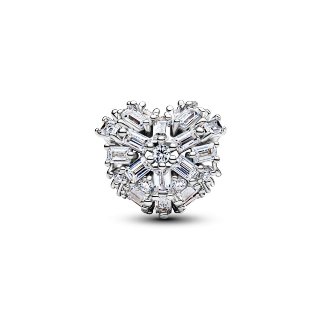 Pandora Moments Sparkling Heart hela, hopea, 794240C01
