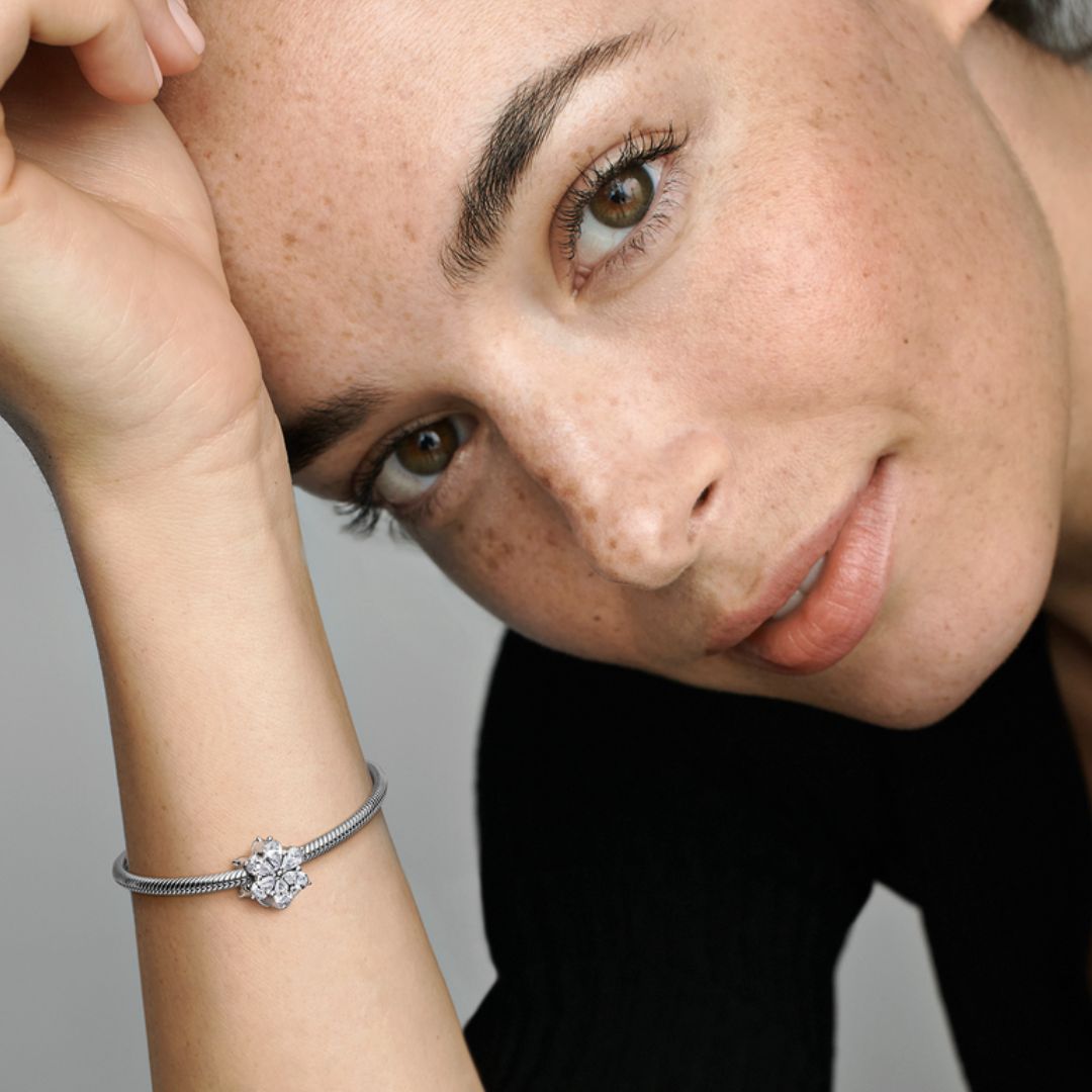 Pandora Moments Sparkling Herbarium Cluster hela, hopea, 792623C01