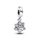 Pandora Moments Sparkling Pet Paw Print Dangle hela, hopea, 792247C01