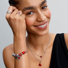 Pandora Moments Sparkling Rose in Bloom hela, hopea, 793201C02