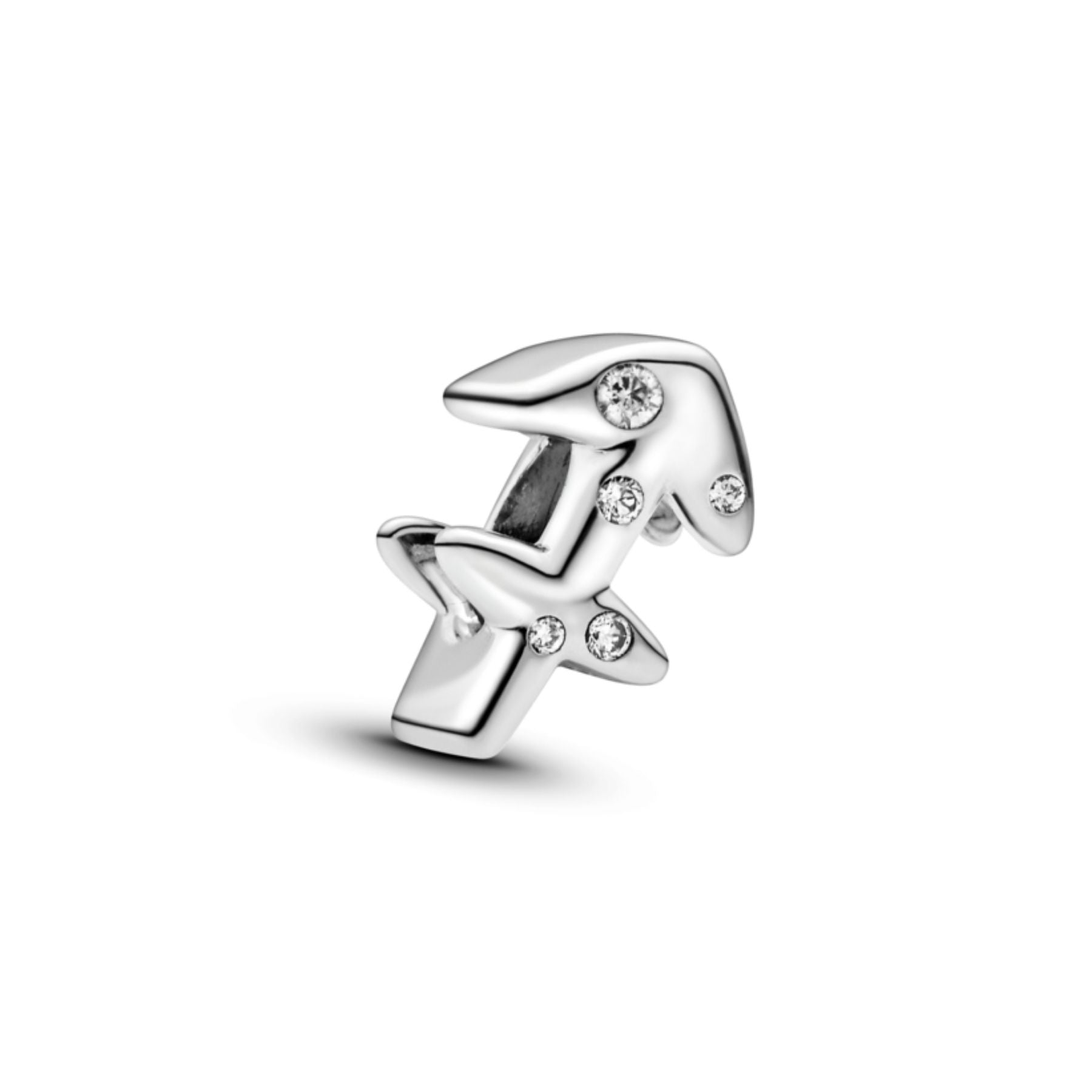 Pandora Moments Sparkling Sagittarius Zodia horoskooppihela, hopea, 798419C01