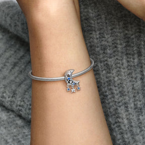 Pandora Moments Star & Crescent Moon hela, hopea, 799643C01