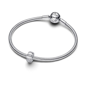 Pandora Moments Stones & Enamel lukkopala, hopea, 793785C01