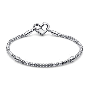 Pandora Moments Studded Chain rannekoru, hopea, 592453C00