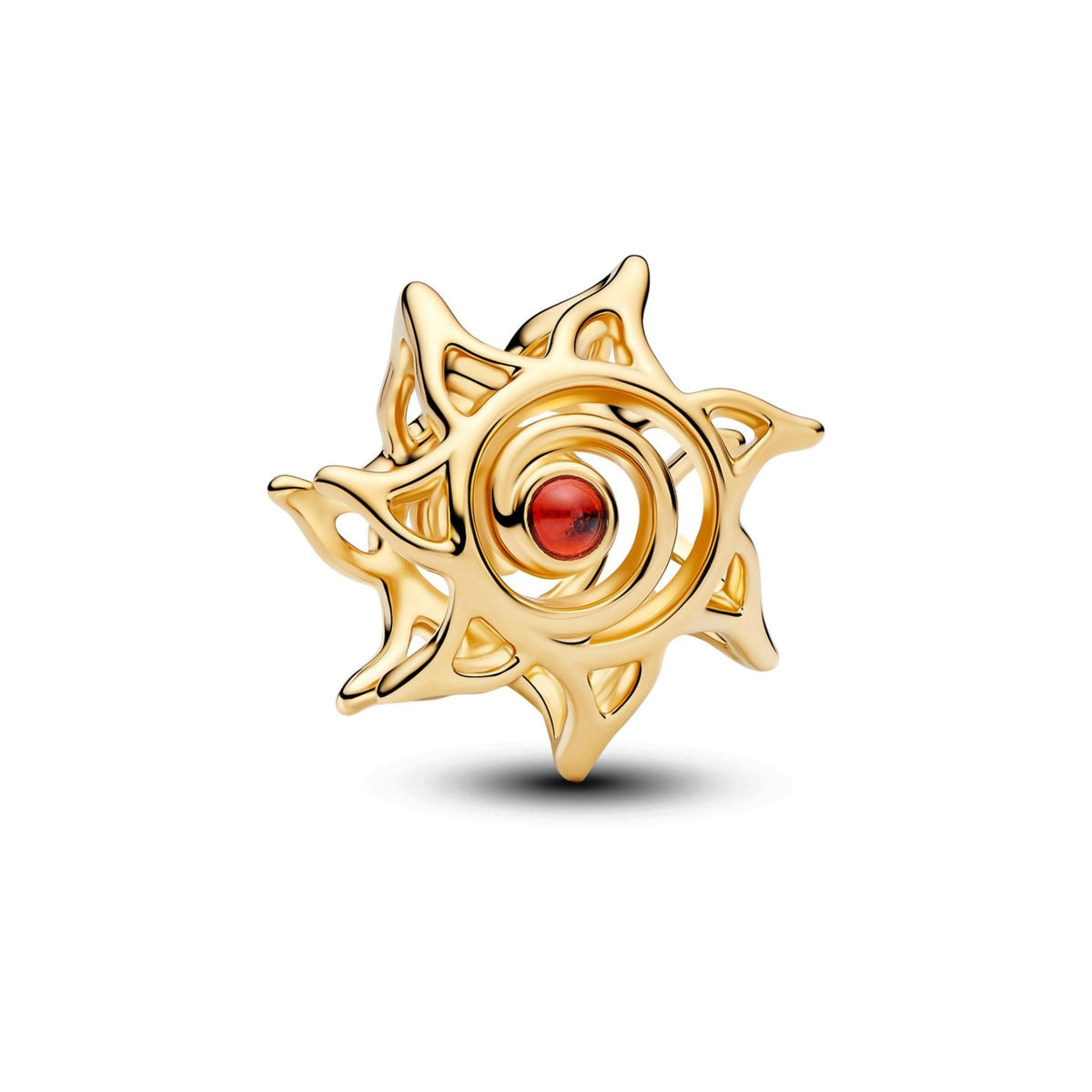 Pandora Moments Sun Openwork hela, keltakullattu, 764625C01