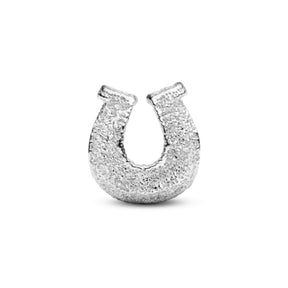 Pandora Moments Textured Horseshoe mini hela, hopea, 794056C00