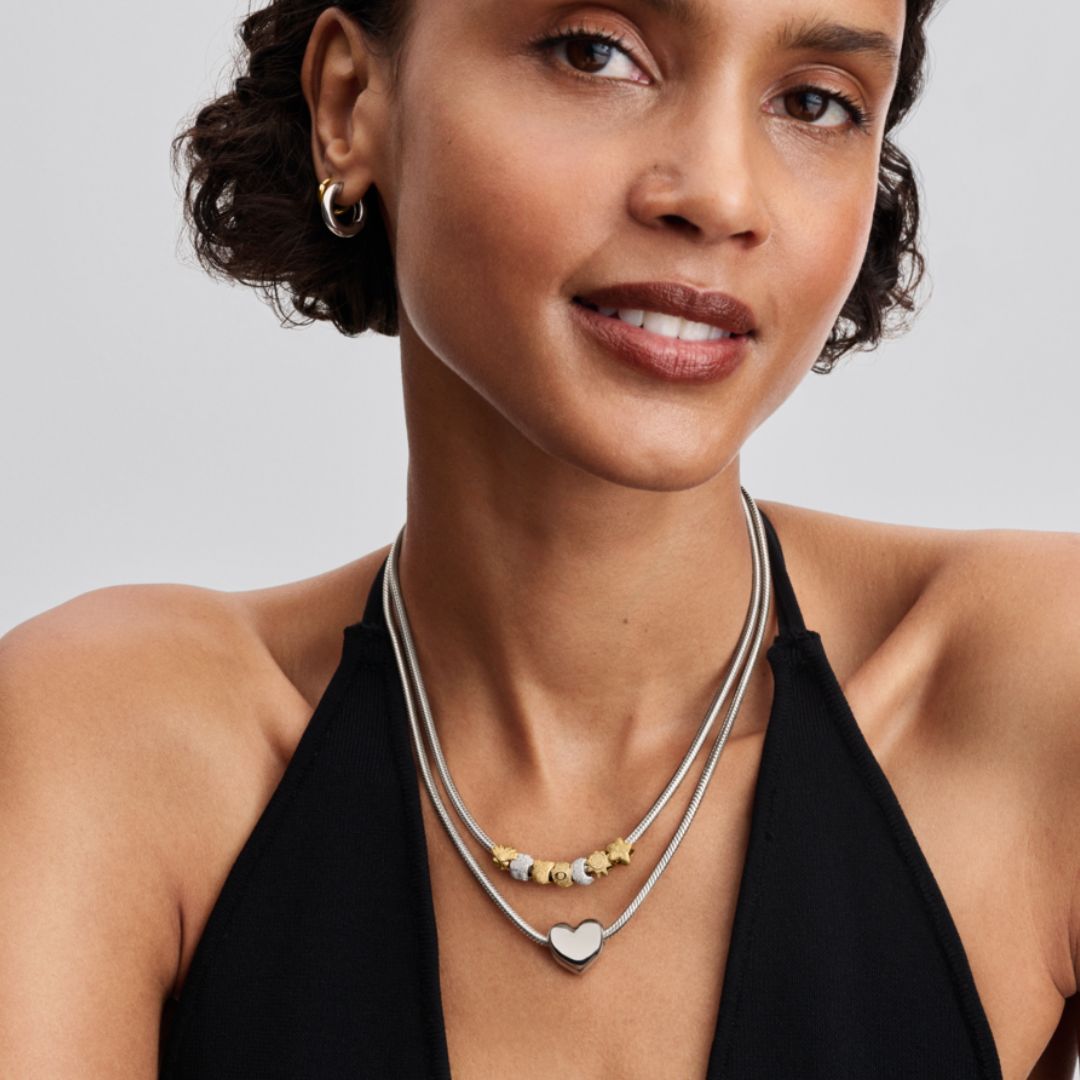 Pandora Moments Textured Paw mini hela, hopea, 794043C00