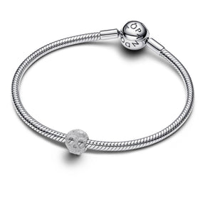 Pandora Moments Textured Skull mini hela, hopea, 794040C00