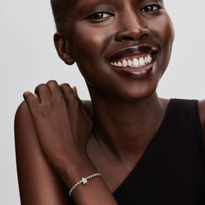 Pandora Moments Textured Star mini hela, hopea, 794050C00