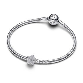 Pandora Moments Textured Star mini hela, hopea, 794050C00