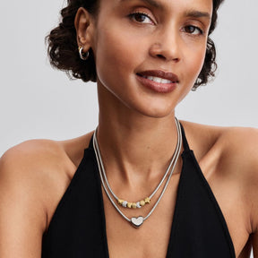 Pandora Moments Textured Sun mini hela, keltakullattu, 764052C00