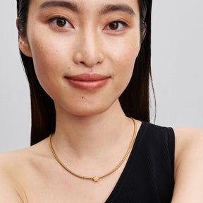 Pandora Moments Textured Sun mini hela, keltakullattu, 764052C00