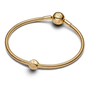 Pandora Moments Textured Yin and Yang mini hela, keltakullattu, 764045C00