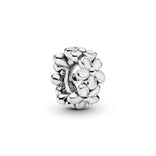 Pandora Moments White Daisy Flower Spacer hela, hopea, 791495EN12