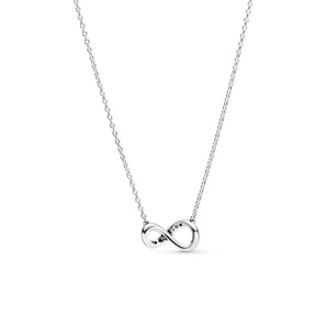 Pandora Sparkling Infinity Collier kaulakoru, hopea, 398821C01-50