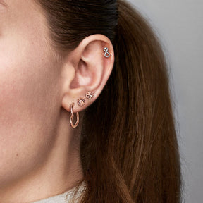 Pandora Sparkling Infinity tappikorvakorut, hopea, 298820C01