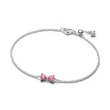 Pandora Timeless Bow Chain rannekoru, hopea, 594234C01