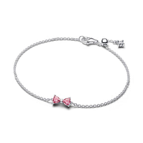 Pandora Timeless Bow Chain rannekoru, hopea, 594234C01