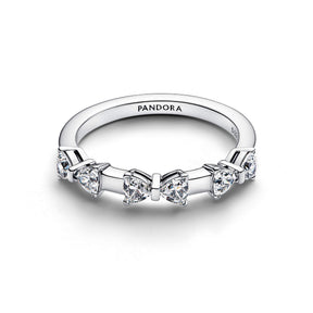 Pandora Timeless Bow Station sormus, hopeaa, 194233C01