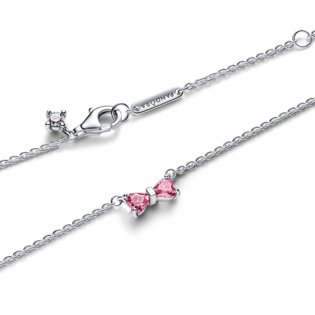 Pandora Timeless Bow kaulakoru, hopea, 394235C01-45