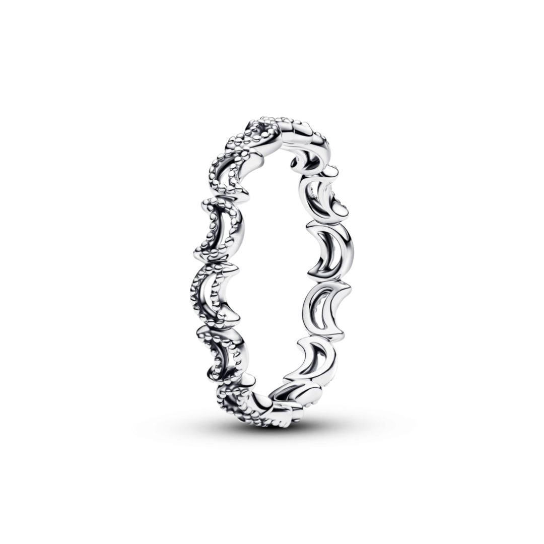 Pandora Timeless Crescent Moon sormus, hopea, 194258C00