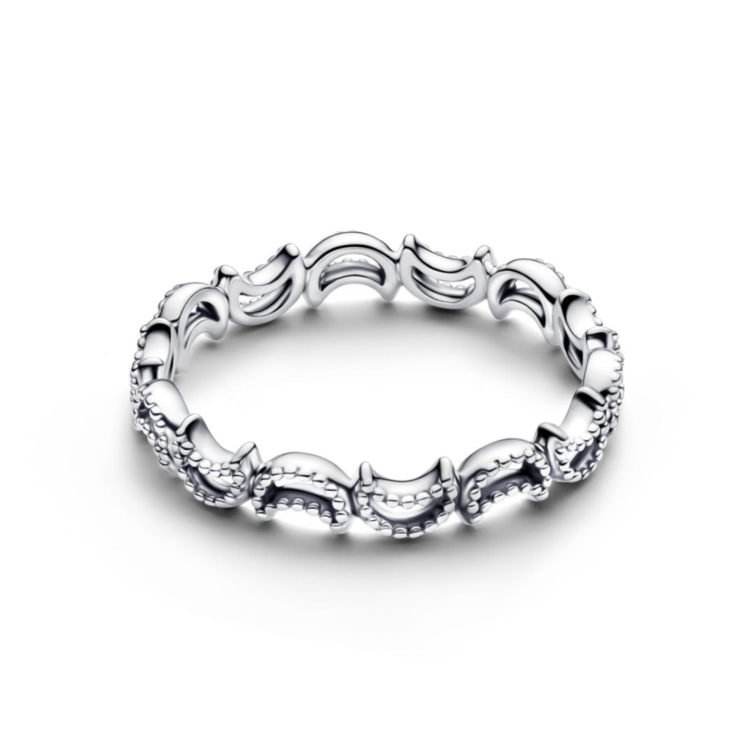 Pandora Timeless Crescent Moon sormus, hopea, 194258C00