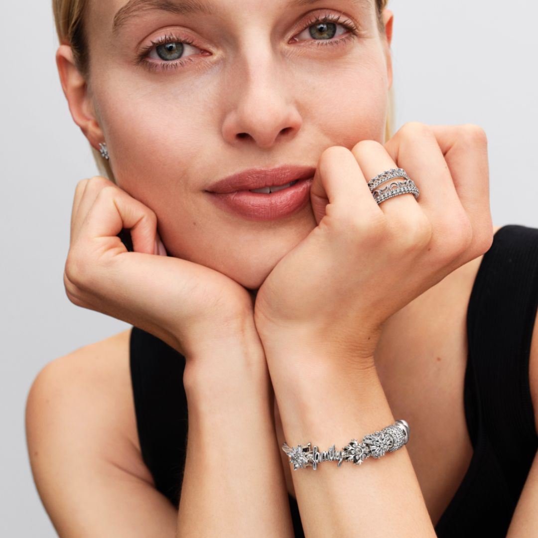 Pandora Timeless Crescent Moon sormus, hopea, 194258C00