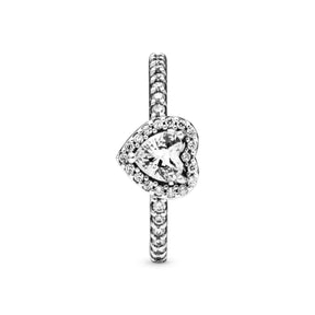 Pandora Timeless Elevated Heart sormus, hopea, 198421C01