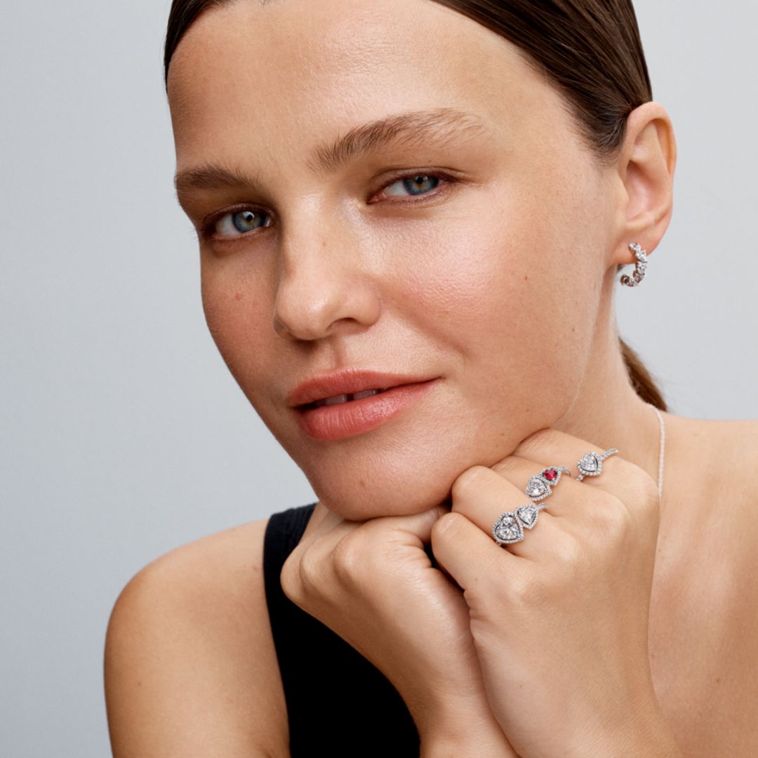 Pandora Timeless Elevated Heart sormus, hopea, 198421C01