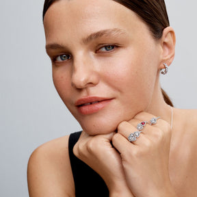 Pandora Timeless Elevated Heart sormus, hopea, 198421C01