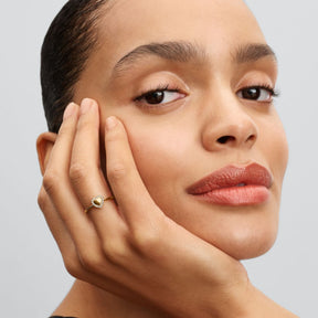 Pandora Timeless Engravable Heart Halo sormus, keltakullattu, 163801C01