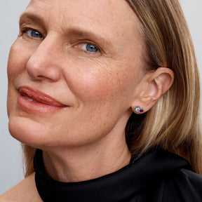 Pandora Timeless Halo Hearts tappikorvakorut, hopea, 293633C01