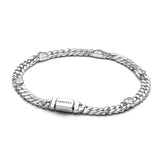 Pandora Timeless Heart Cuban Chain rannekoru, hopea, 594226C01