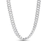 Pandora Timeless Pavé Cuban Chain kaulakoru, hopea, 393161C01-45