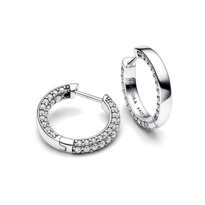 Pandora Timeless Pavé Single-row rengaskorvakorut, hopea, 292624C01