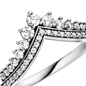 Pandora Timeless Princess Wishbone sormus, hopea, 197736CZ